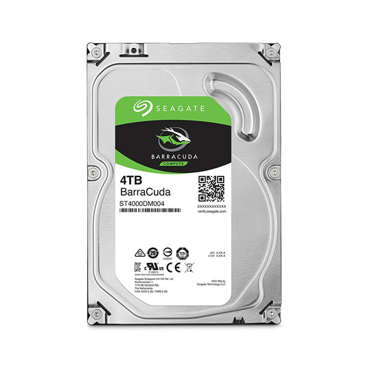  SEAGATE Desktop Barracuda 5400 4TB HDD 5400rpm SATA serial ATA 6Gb/s NCQ 256MB cache 8,9cm 3,5inch BLK 