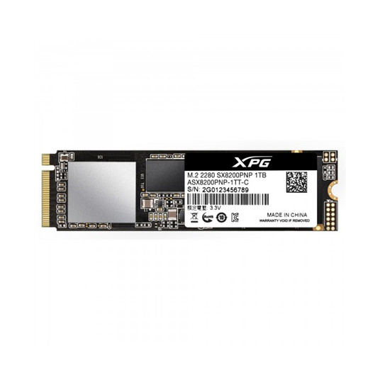  	 ADATA XPG SX8200 Pro 1000 GB, SSD interface M.2 NVME, Write speed 3000 MB/s, Read speed 3500 MB/s 