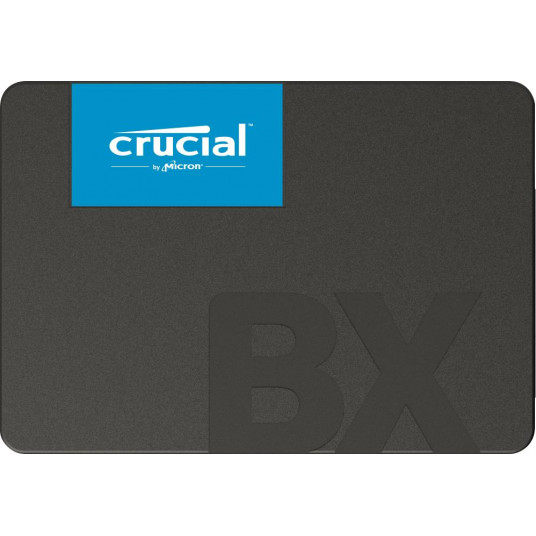  SSD|CRUCIAL|BX500|2TB|SATA 3.0|Write speed 500 MBytes/sec|Read speed 540 MBytes/sec|2,5"|MTBF 1500000 hours|CT2000BX500SSD1 