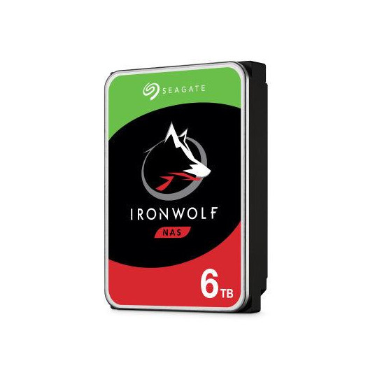  HDD|SEAGATE|IronWolf|6TB|SATA 3.0|256 MB|7200 rpm|Discs/Heads 4/8|3,5"|ST6000VN001 