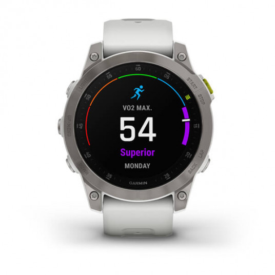  Išmanusis laikrodis  Garmin epix (Gen 2) Sapphire White Titanium / 010-02582-21 