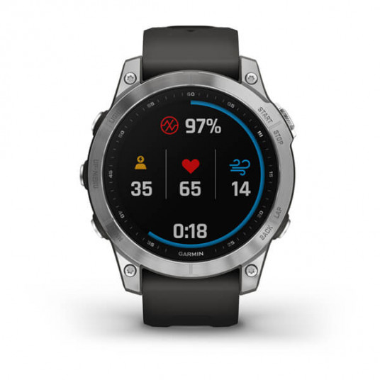 Išmanusis laikrodis Garmin fenix 7 Silver / 010-02540-01