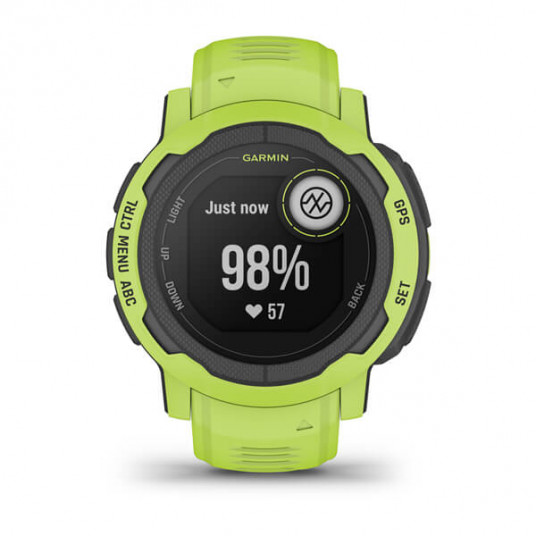  Išmanusis laikrodis Garmin Instinct 2 Standart Edition, Electric Lime / 010-02626-01 