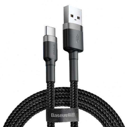  Kroviklis BASEUS USB 2.0 3.0m juodas 