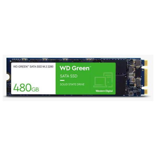  SSD M.2 2280 480GB/GREEN WDS480G3G0B WDC 