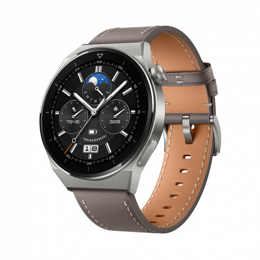  Laikrodis Huawei Watch GT 3 Pro 46mm Grey  Leather 