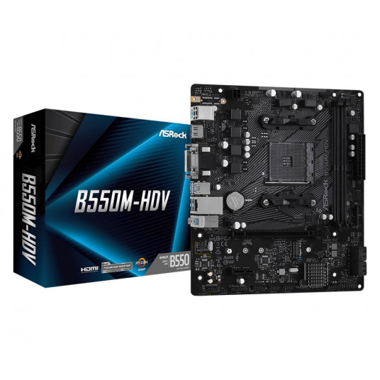  ASROCK B550M-HDV mATX MB 