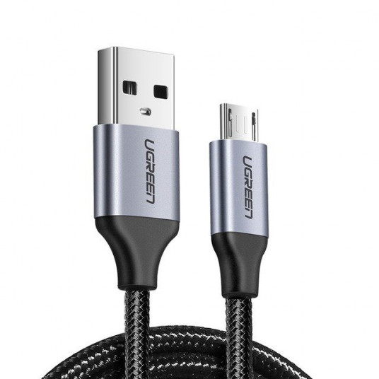  UGREEN micro USB Cable QC 3.0 2.4A 0.5m (Black) 