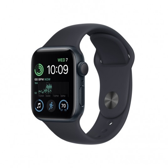  Išmanusis laikrodis Apple Watch SE 2022 GPS, 40mm LTE Midnight Aluminium Case with Midnight Sport Band MNPL3UL/A 