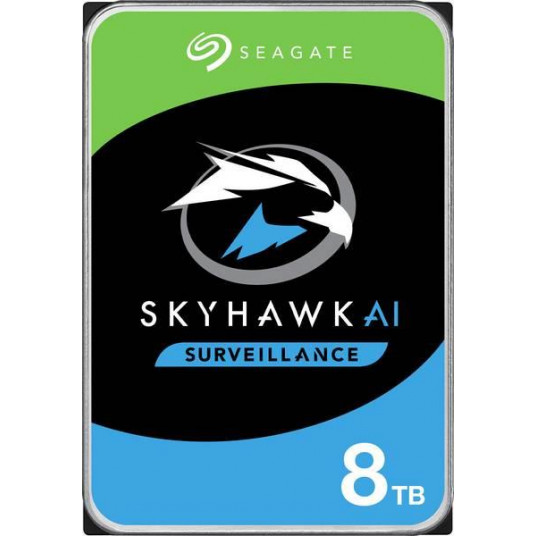  HDD|SEAGATE|SkyHawk|8TB|SATA 3.0|256 MB|7200 rpm|3,5"|ST8000VE001 