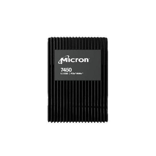  SSD|MICRON|SSD series 7450 PRO|7.68TB|PCIE|NVMe|NAND flash technology TLC|Write speed 5600 MBytes/sec|Read speed 6800 MBytes/sec|Form Factor U.3|TBW 14000 TB|MTFDKCC7T6TFR-1BC1ZABYYT 