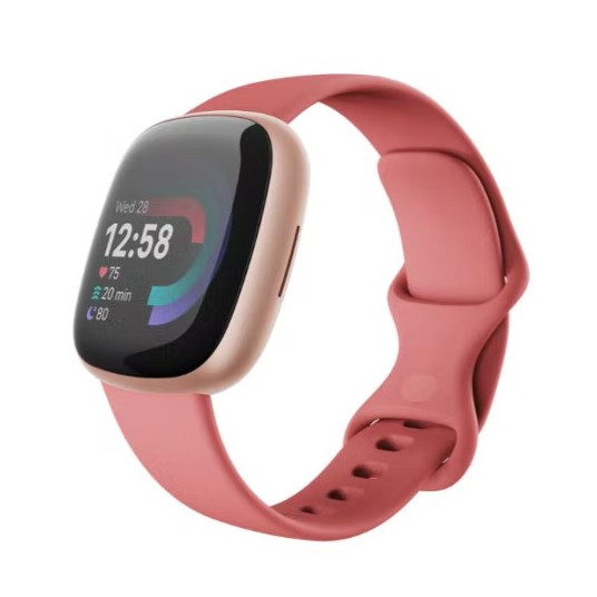  Išmanioji apyrankė Fitbit Versa 4 Waterfall  Pink Sand/Copper Rose FB523RGRW 