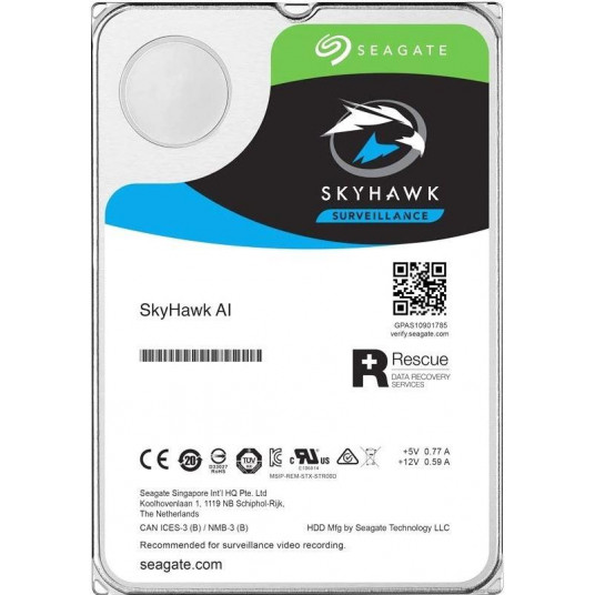  HDD SATA 10TB 7200RPM 6GB/S/256MB ST10000VE001 SEAGATE 