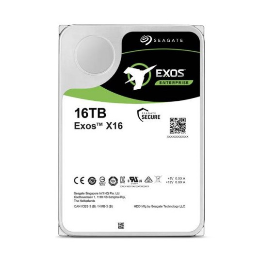  Seagate Exos X16 16TB ST16000NM001G 