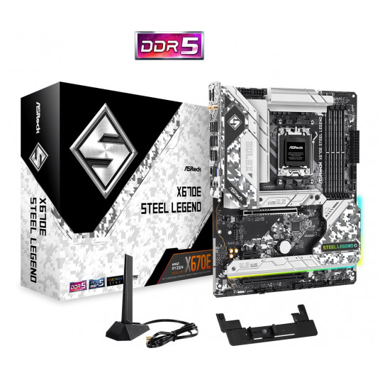  AM5 Asrock X670E Steel Legend DDR5 