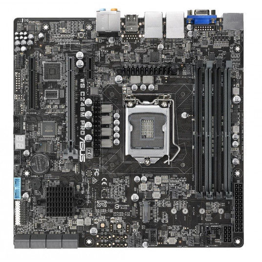  ASUS WS C246M PRO Intel C246 LGA 1151 (H4 lizdas) „micro ATX“ 