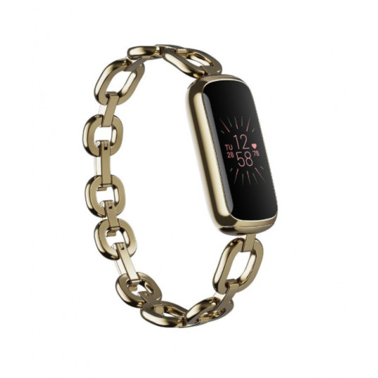 Išmanioji apyrankė Fitbit Luxe, Soft Gold/Peony, FB422GLPK