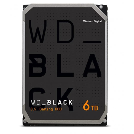  HDD|WESTERN DIGITAL|Black|6TB|SATA|128 MB|7200 rpm|3,5"|WD6004FZWX 