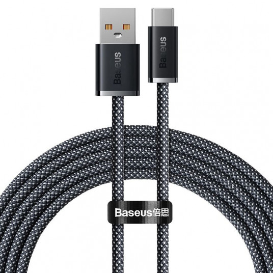  Kabelis Baseus CALD000716 USB - USB-C 2m Pilkas 