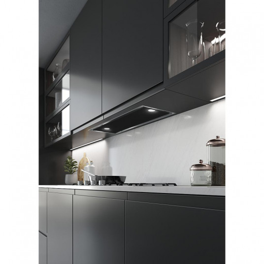Įmontuojamas gartraukis ESISTYLE LINEAR 76 BLACK GLASS MOTOR ON BOARD