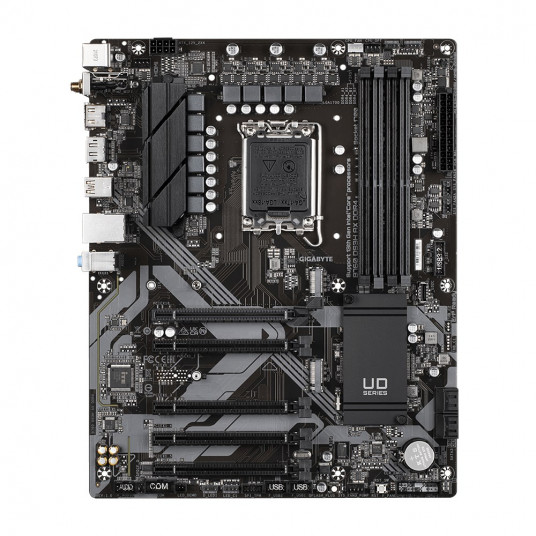  Gigabyte B760 DS3H AX DDR4 pagrindinė plokštė Intel B760 Express LGA 1700 ATX 
