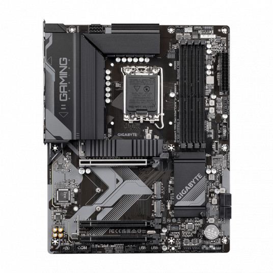 Gigabyte B760 GAMING X 1.0 M/B Processor family Intel, Processor socket LGA1700, DDR4 DIMM, Memory slots 4, Supported hard disk drive interfaces SATA, M.2, Number of SATA connectors 4, Chipset Intel B760 Express, ATX