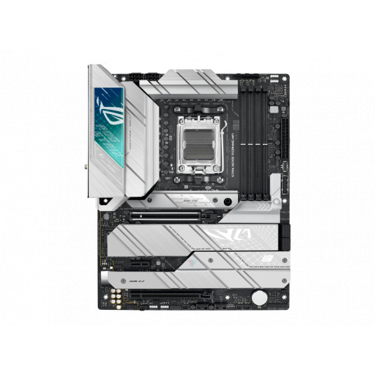 Asus ROG STRIX X670E-A GAMING WIFI Processor family AMD, Processor socket AM5, DDR5 DIMM, Memory slots 4, Supported hard disk drive interfaces SATA, M.2, Number of SATA connectors 4, Chipset AMD X670, ATX