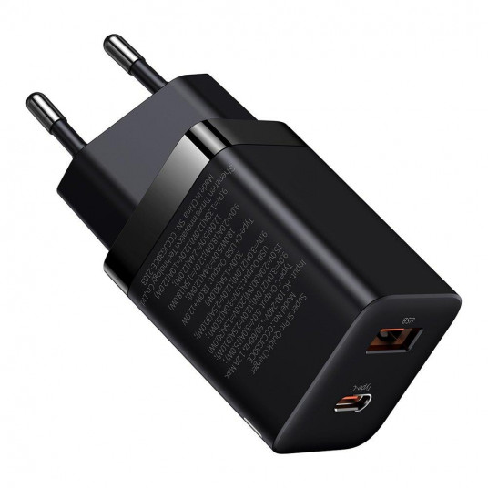  MOBILE CHARGER WALL 30W/BLACK CCSUPP-E01 BASEUS 