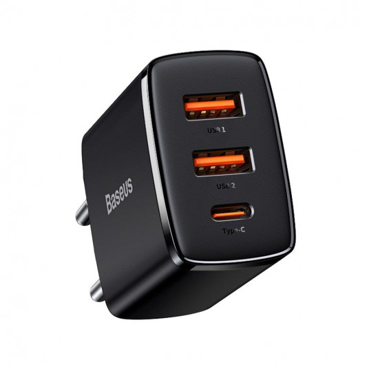  MOBILE CHARGER WALL 30W/BLACK CCXJ-E01 BASEUS 
