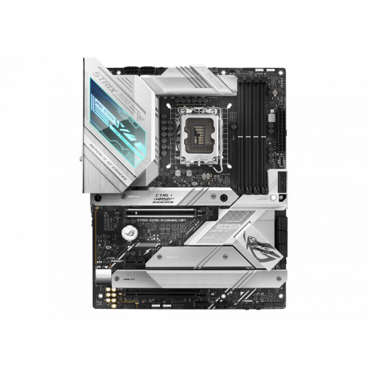 Asus ROG STRIX Z690-A GAMING WIFI Processor family Intel, Processor socket LGA1700, DDR5 DIMM, Memory slots 4, Supported hard disk drive interfaces SATA, M.2, Number of SATA connectors 6, Chipset Intel Z690, 30.5cm x 24.4cm