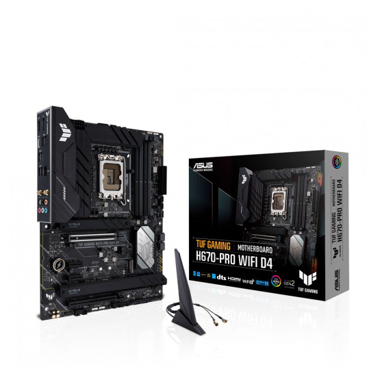  ASUS TUF GAMING H670-PRO WIFI D4 Intel H670 LGA 1700 ATX 