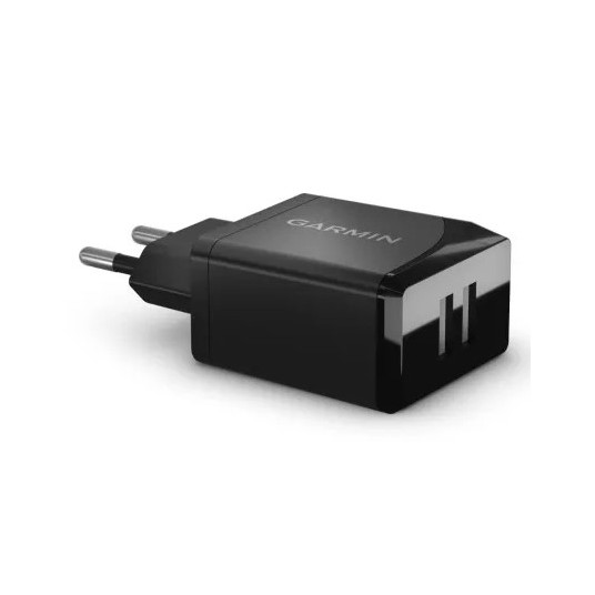  Įkroviklis GARMIN Dual Port USB Juodas 