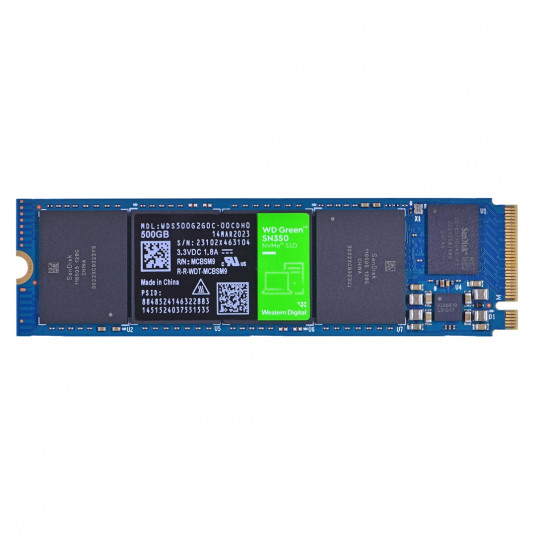  Dysk SSD WD Green SN350 WDS500G2G0C (500GB ; M.2 ; PCIe NVMe 3.0 x4) 