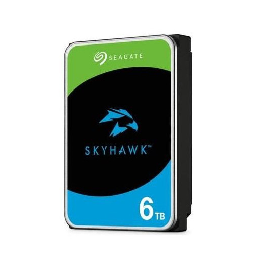  HDD|SEAGATE|SkyHawk|6TB|SATA|256 MB|5400 rpm|Discs/Heads 4/8|3,5"|ST6000VX009 