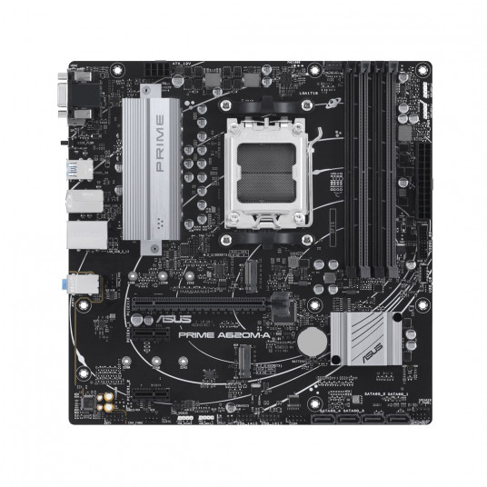  ASUS PRIME A620M-A-CSM AMD A620 AM5 lizdas „micro ATX“ 