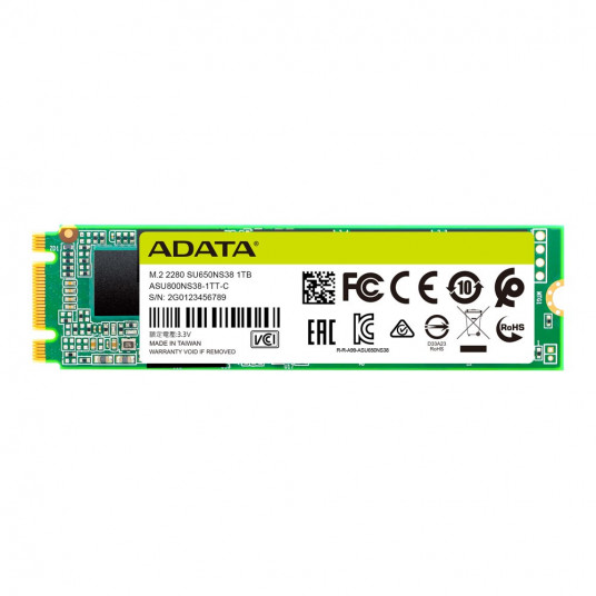  ADATA Ultimate SU650 M.2 1000 GB „Serial ATA III“ 3D NAND 