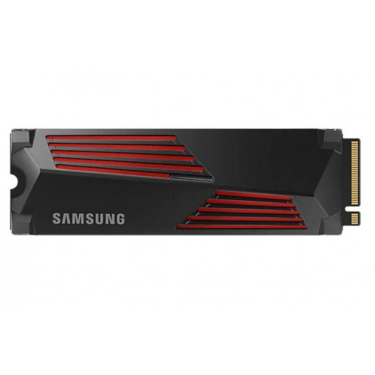  SSD|SAMSUNG|990 PRO with Heatsink|2TB|M.2|PCIE|NVMe|MLC|Write speed 6900 MBytes/sec|Read speed 7450 MBytes/sec|2.3mm|TBW 1200 TB|MTBF 1500000 hours|MZ-V9P2T0CW 