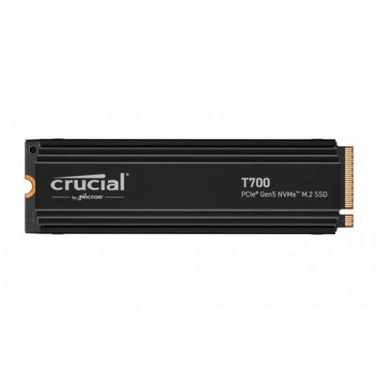 SSD|CRUCIAL|T700|4TB|M.2|PCIE|NVMe|TLC|Write speed 11800 MBytes/sec|Read speed 12400 MBytes/sec|TBW 2400 TB|CT4000T700SSD5 