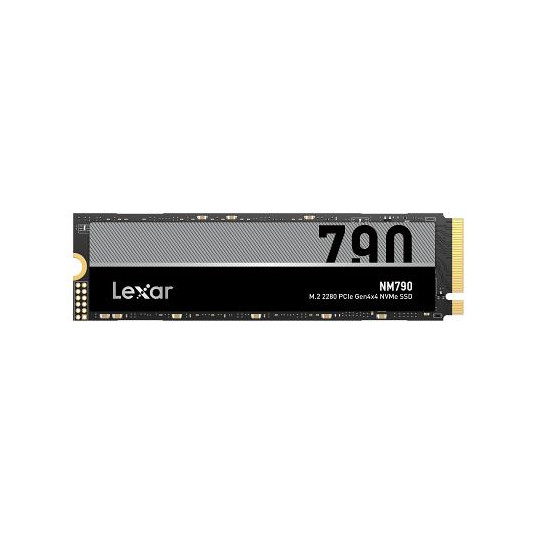  SSD|LEXAR|NM790|512GB|M.2|PCIe Gen4|NVMe|Write speed 4400 MBytes/sec|Read speed 7200 MBytes/sec|2.45mm|TBW 500 TB|MTBF 1500000 hours|LNM790X512G-RNNNG 