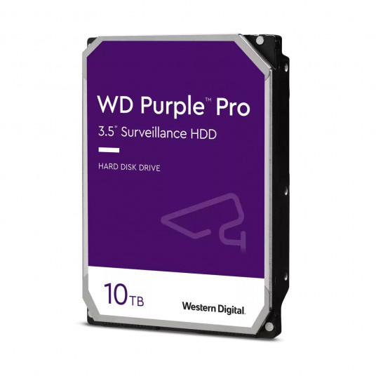  Western Digital Hard Drive Purple Pro Surveillance 7200 RPM, 10000 GB 