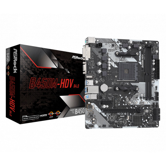  ASRock B450M-HDV R4.0 