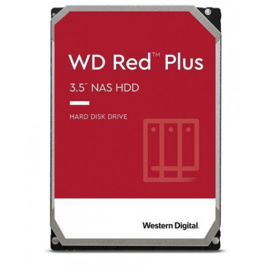  HDD|WESTERN DIGITAL|Red Plus|2TB|SATA|64 MB|5400 rpm|3,5"|WD20EFPX 