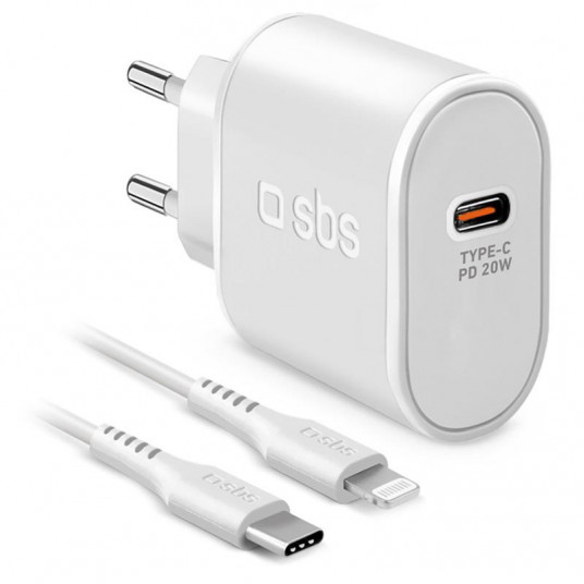 Wall charger SBS 20W Kit Lightning