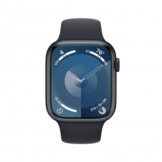 Išmanusis laikrodis Apple Watch Series 9 GPS + Cellular 45mm Midnight Aluminium Case with Midnight Sport Band - M/L MRMD3ET/A