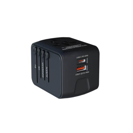 Prio Universal Travel Adapter 20W