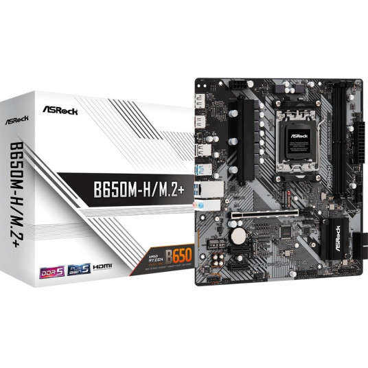  Motininė plokštė ASRock B650M-H/M.2+ 