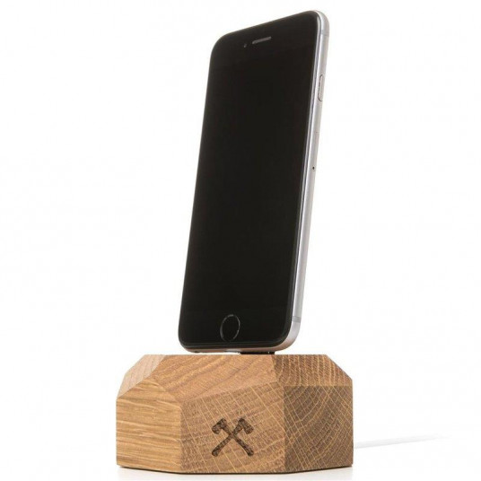  Woodcessories EcoDock Dockstation iPhone 6 / 7 / 8 / X  Oak eco182 