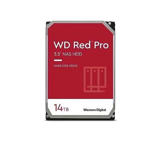  HDD|WESTERN DIGITAL|Red Pro|14TB|SATA|512 MB|7200 rpm|3,5"|WD142KFGX 