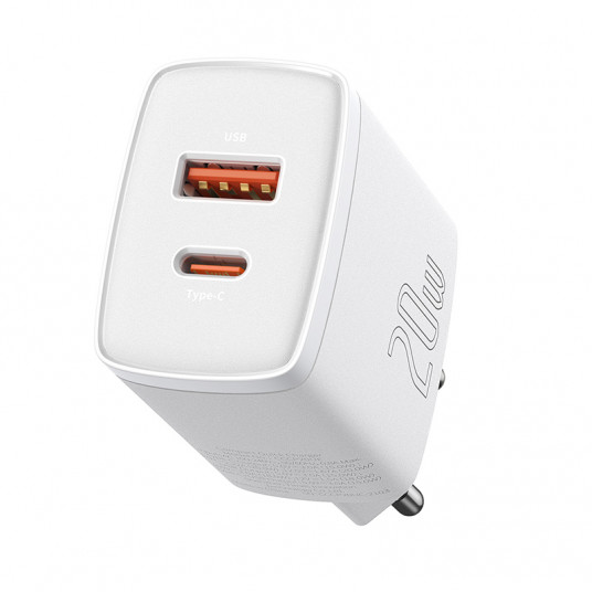  MOBILE CHARGER WALL 20W/WHITE CCXJ-B02 BASEUS 