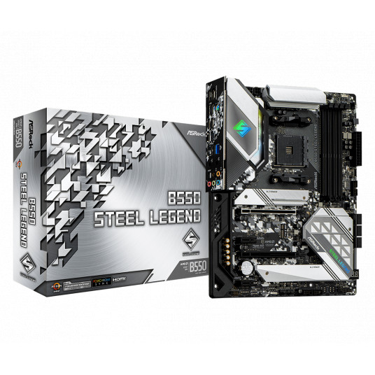  ASRock AMD AM4 B550/4DDR4/6SATA3 